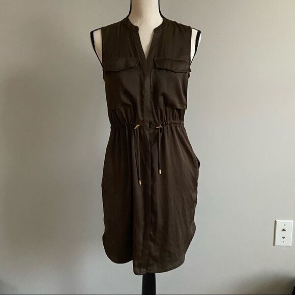 H&M Olive Green Tunic Dress - Picture 1 of 5
